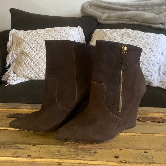 STEVEN BY STEVE MADDEN POINT TOE ANKLE BOOTIES BOHO ANKLE BOOTIES 9.5 M - Picture 2 of 15